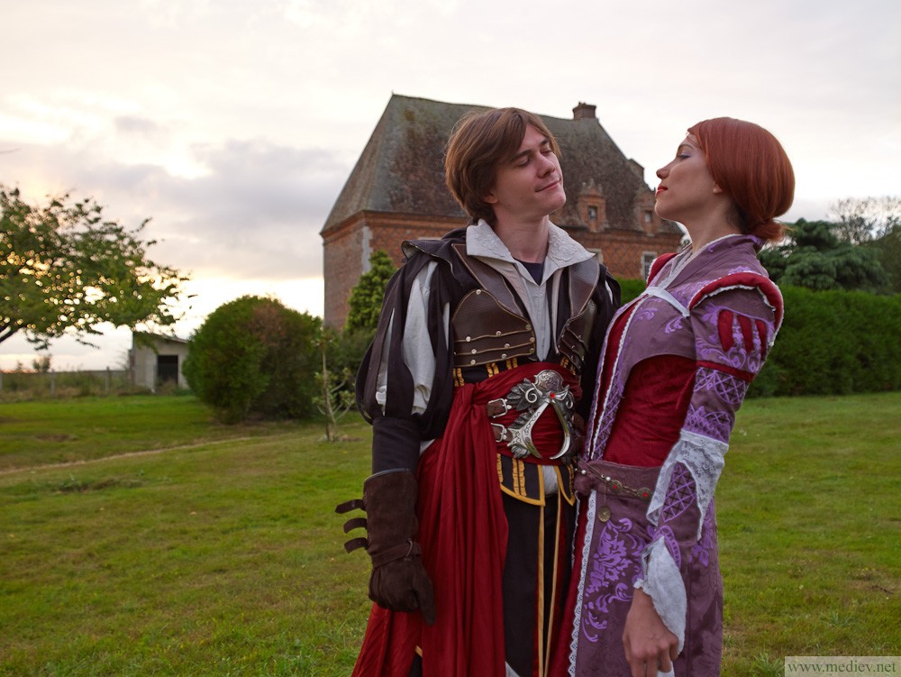 caterina sforza and ezio auditore