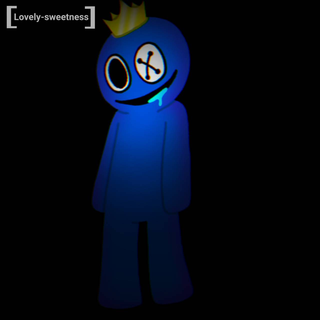 BLUE from Roblox Rainbow Friends by MGcooki8 on DeviantArt