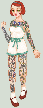 Tattooed Lady by Achordingly