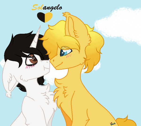 Solangelo Fanart by JustKlee on DeviantArt