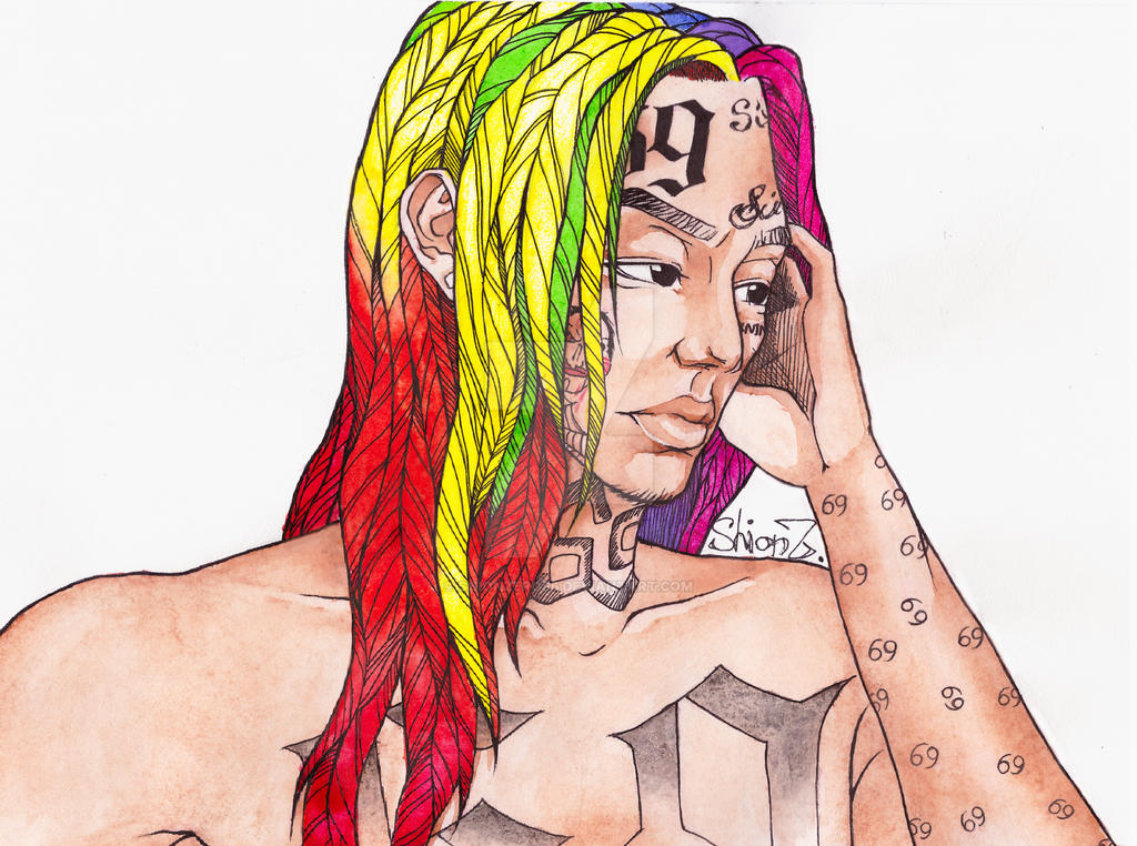 Six Nine Rapper Bitmap 6ix9ine by shionzero96 on DeviantArt