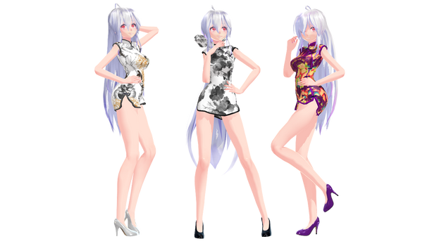 TDA Qipao Dress Haku