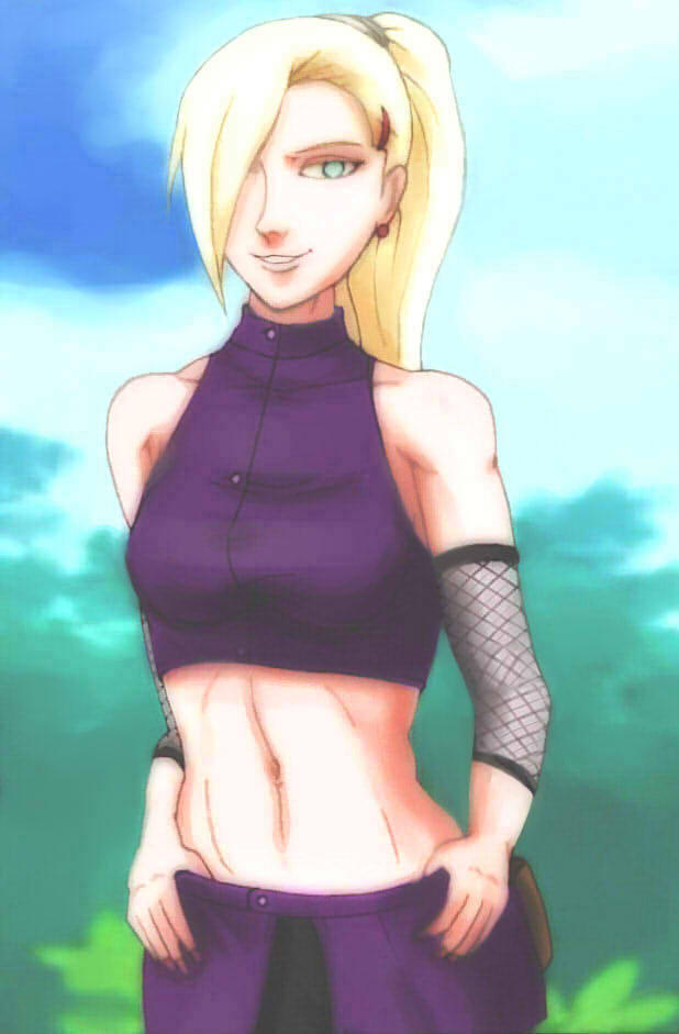 Ino Colored by SpectorKnight on DeviantArt