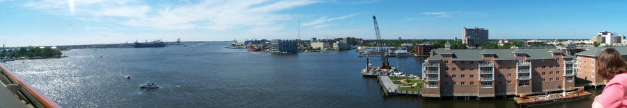 Norfolk Skyline June 2004