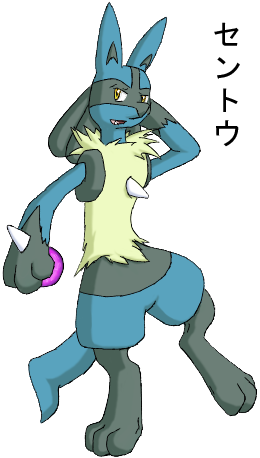 Lucario Army Member 3- Sentou