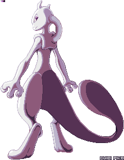 Mewtwo Pixel Art