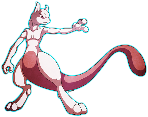 Mewtwo - Psychic Glow (Redux)