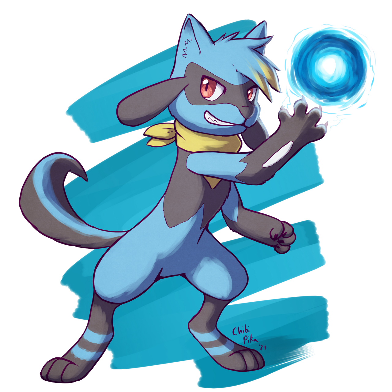 Riolu on Lucario-Forever-Fans - DeviantArt