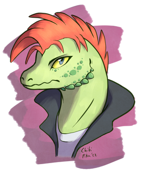 [Art Fight] Strong Independent Lizardwoman