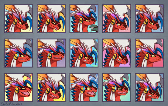 Koraivally Expression Sheet [Commission]