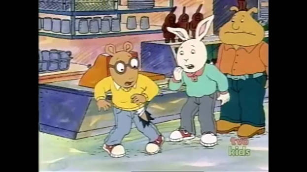 Arthur Read  with ripped pants