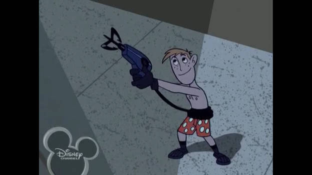 Kim possible: Ron stoppable in boxers shorts