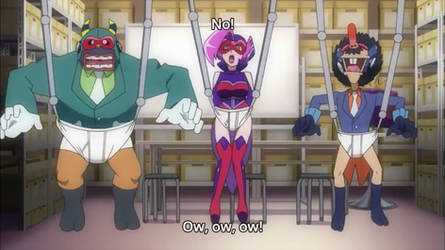 Time bokan 24 villains in hanging wedgie