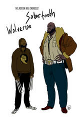 Wolverine and Sabertooth