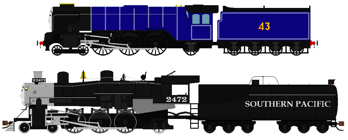 Trainman3985's Two Trainsonas by DanielArkansanEngine on DeviantArt