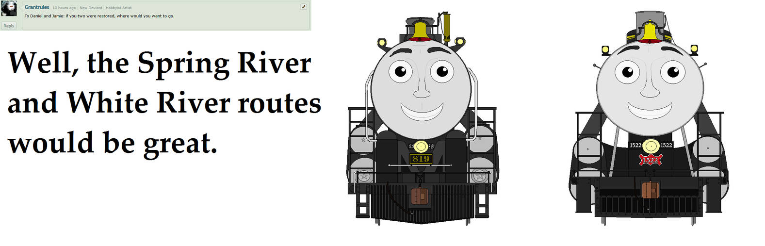 Deviantart Daniel Engine Ask Daniel: Question 218 by DanielArkansanEngine on DeviantArt