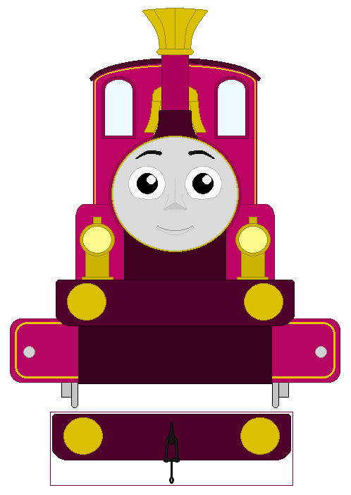 Lady the Magical Engine Front Updated by DanielArkansanEngine on DeviantArt