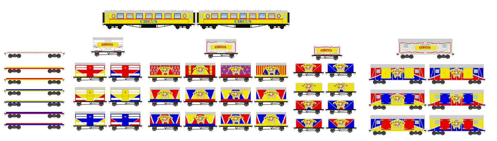 Circus Train by DanielArkansanEngine on DeviantArt