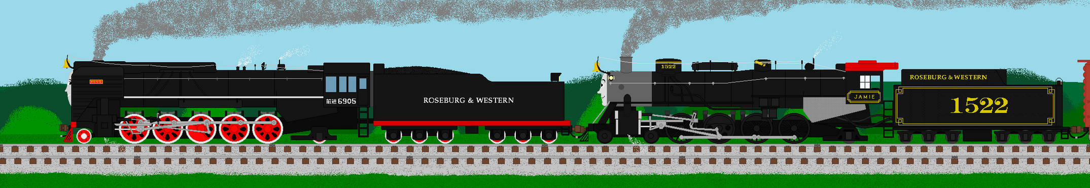 Ming and Jamie by DanielArkansanEngine on DeviantArt