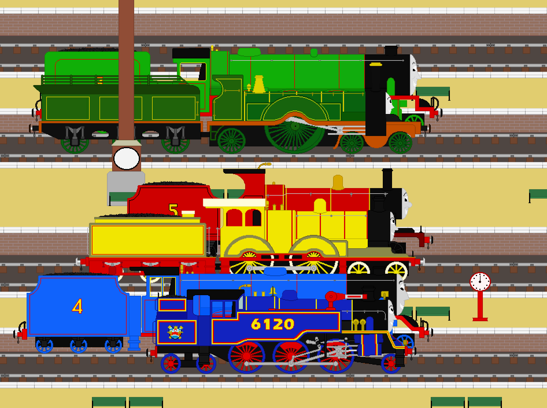 Day 5. Triple Date at Vicarstown by DanielArkansanEngine on DeviantArt