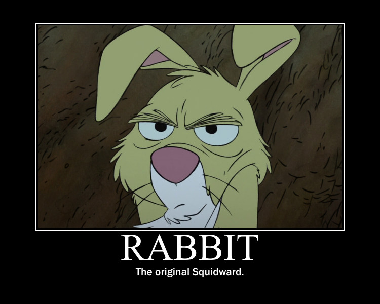 Rabbit Demotivational by DanielArkansanEngine on DeviantArt