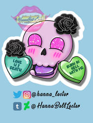 Valentine's Pastel Skull