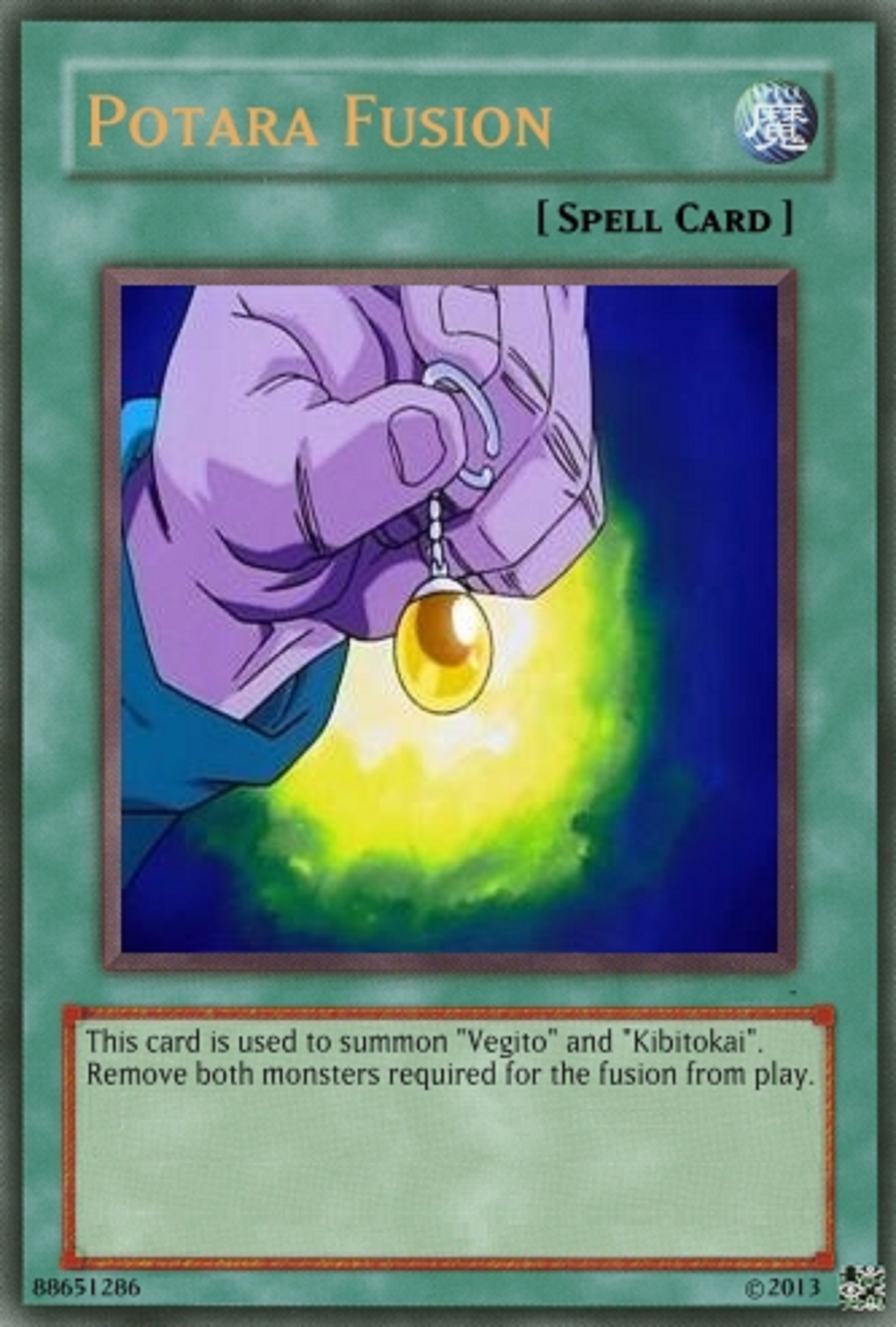 Potara Fusing Potara Fusion (Card) by inglip007 on DeviantArt