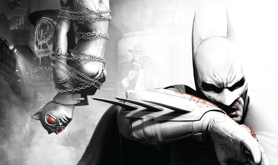 Batman Arkham City Cover Art by mgrimace on DeviantArt