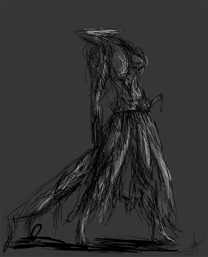 Pyramidal Female Figure Female Pyramid head by Arkhenz on DeviantArt