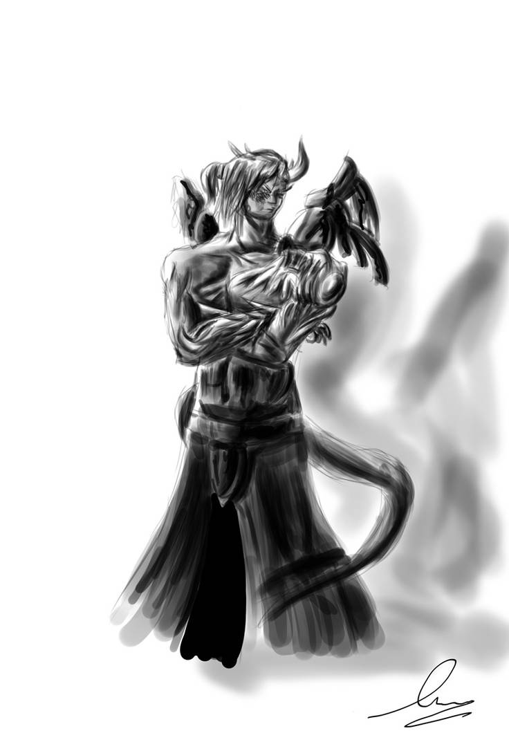 Speedpainting by Arkhenz