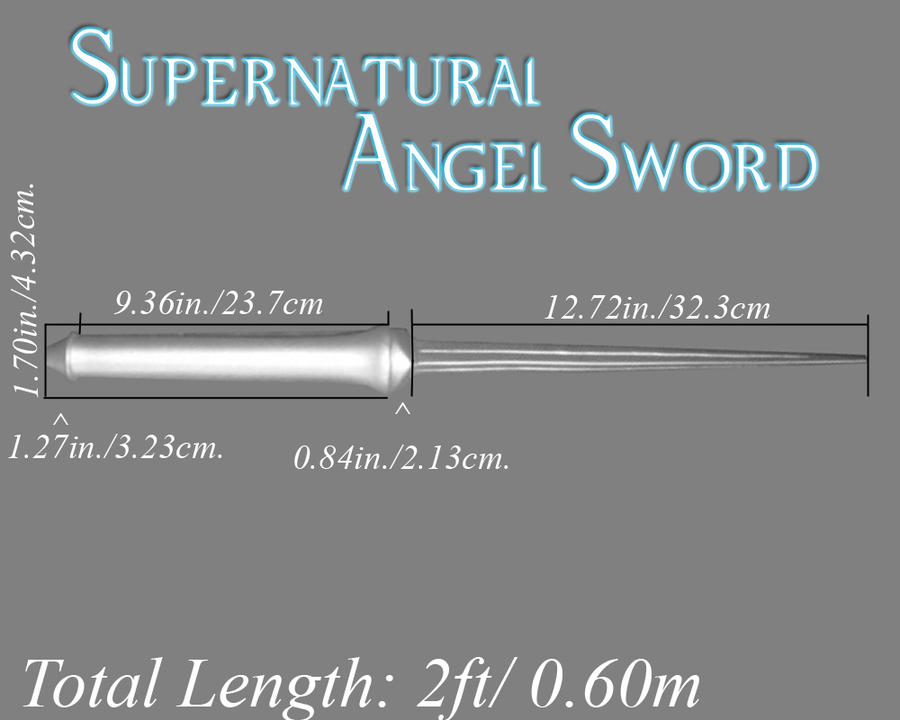 Angelic Blade Supernatural Angel Sword by NekonYuri on DeviantArt