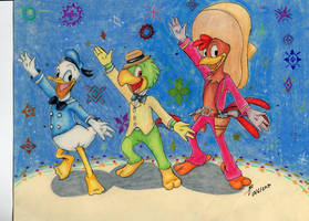 The three caballeros