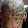 Yeshi's Head Tattoo