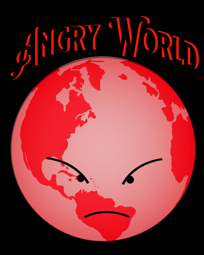Frown World - Angry World by AJF-Art on DeviantArt