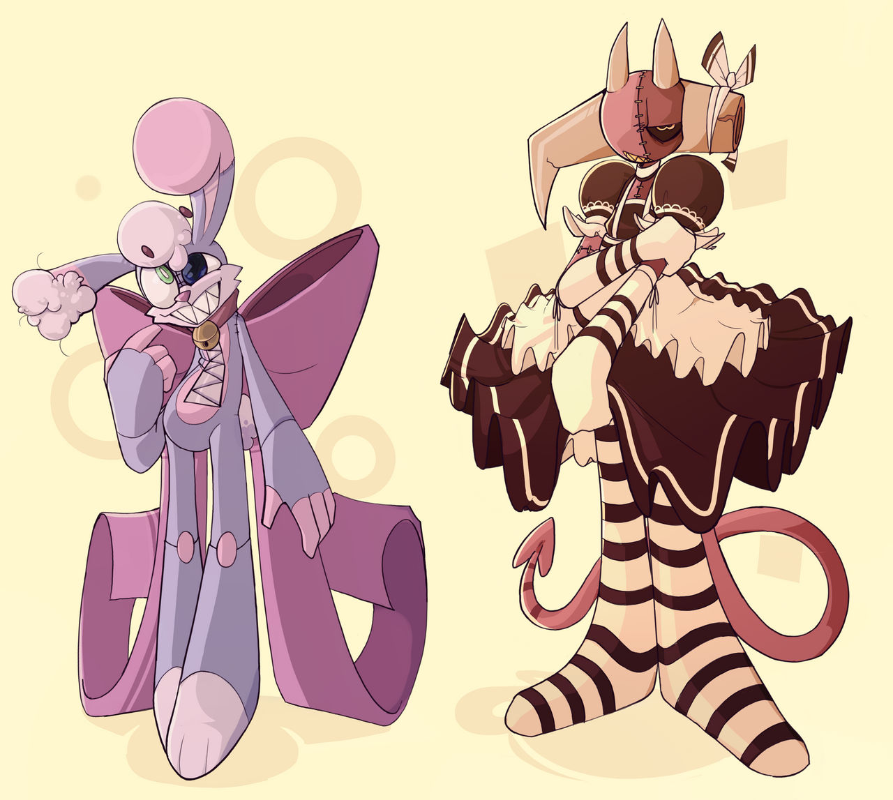 Double Characters Double Characters! by Pieena on DeviantArt