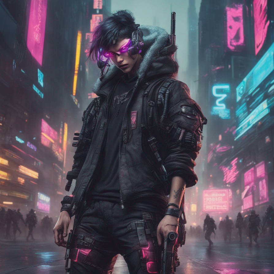 A typical night at Night City