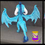 Poseable Ember Dragon Lord Plushie [For Sale]