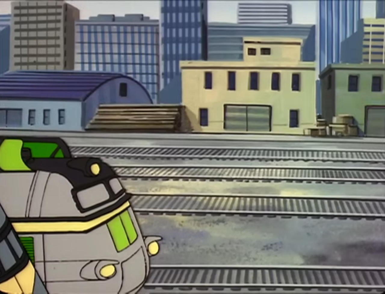 Transformers Rid Train Transformers G1 Train Yard Background by JomaineMan on DeviantArt
