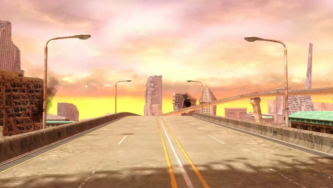 Crisis City Vacant Highway Background by JomaineMan on DeviantArt