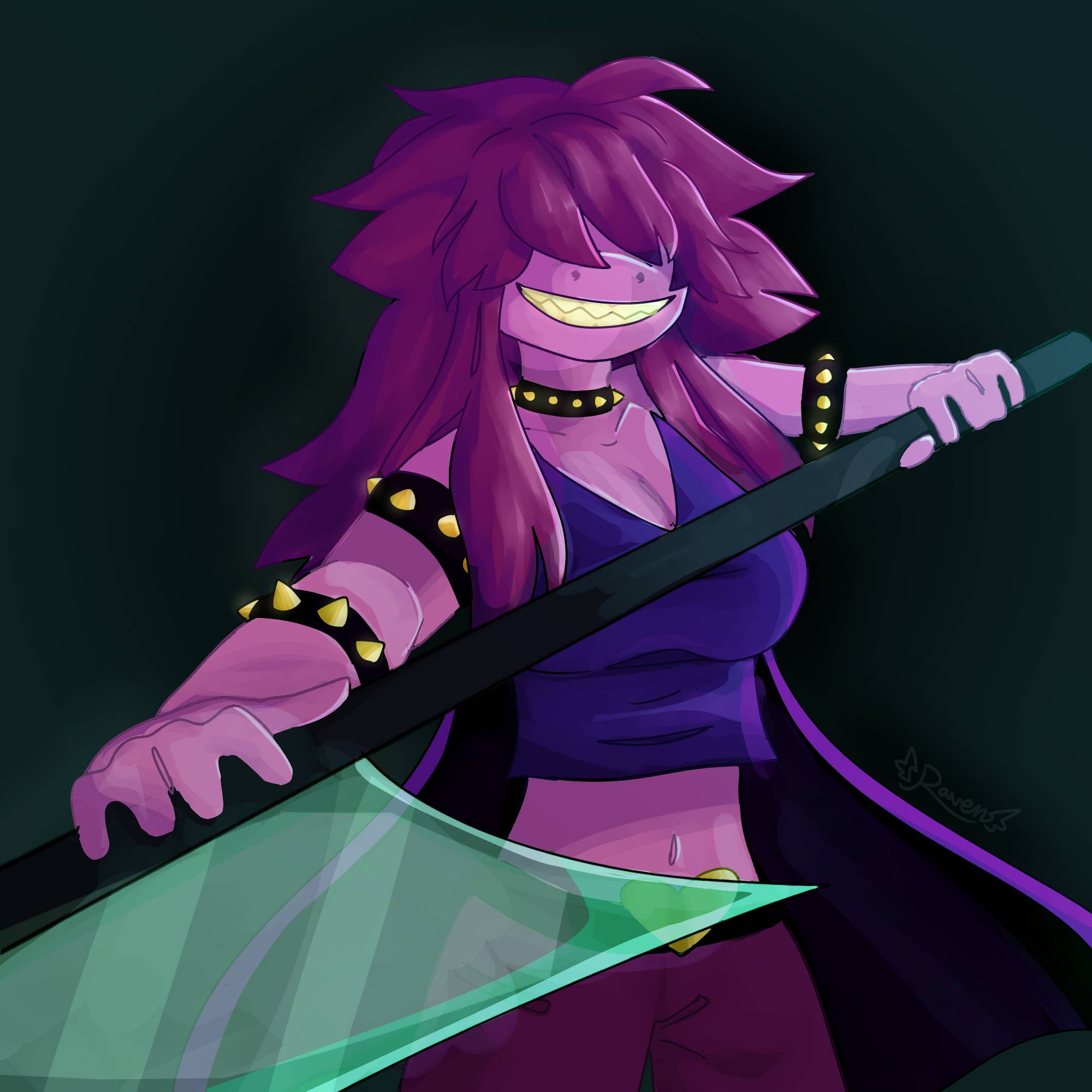 Suzy Delta Rune suzie deltarune by corvidnineteen on DeviantArt