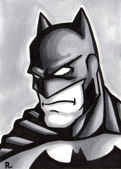 Batman Sketch Card