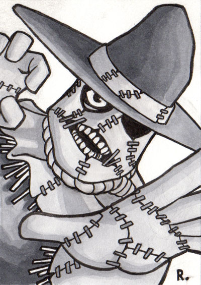 Scarecrow Sketchcard