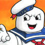 Stay Puft Marshmallow Man Sketch Card