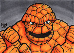 The Thing Sketch Card