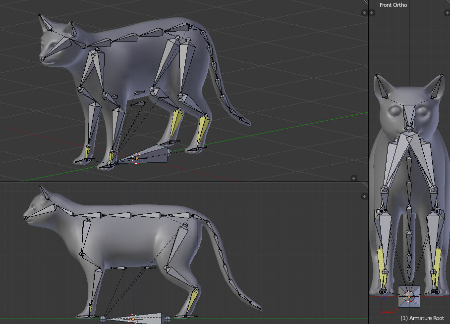 Cat Rig by Keyyva on DeviantArt