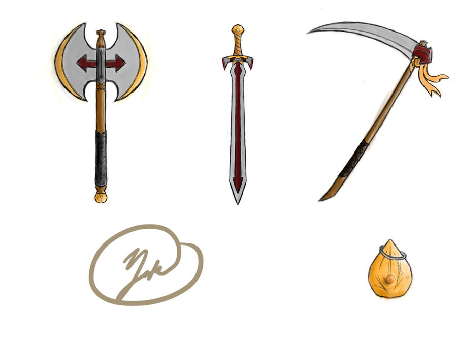 Legendary Weapon Concepts By Silver Northwind On DeviantArt legendary-weapon-concepts-by-silver-northwind-on-deviantart