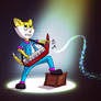 Take It Away Keytar Cat