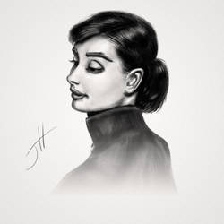 Audrey Hepburn Portrait