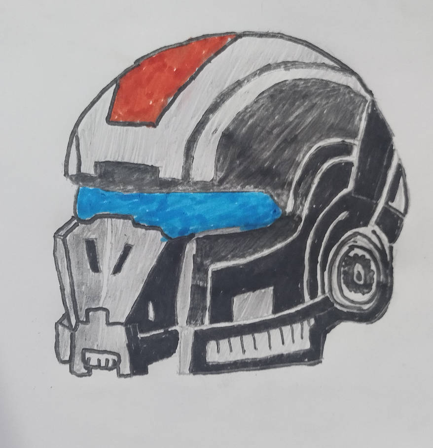 Commander Shepard N7 Helmet by magyarthewise on DeviantArt