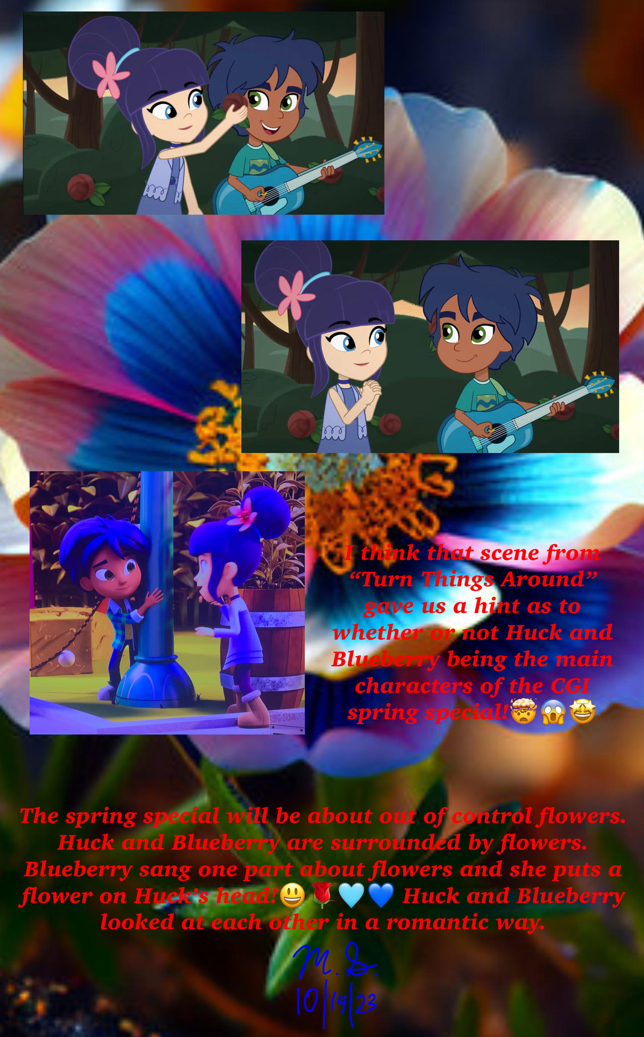 My New Huck and Blueberry Spring Special Theory by BerryInTheBigCityFan ...